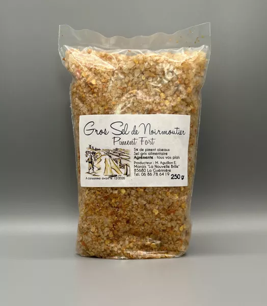 Gros Sel Marin Piment Fort