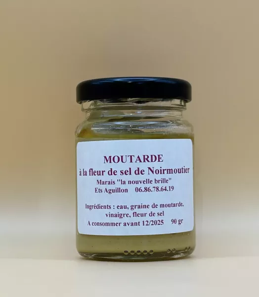 Moutarde à la Fleur de Sel de Noirmoutier