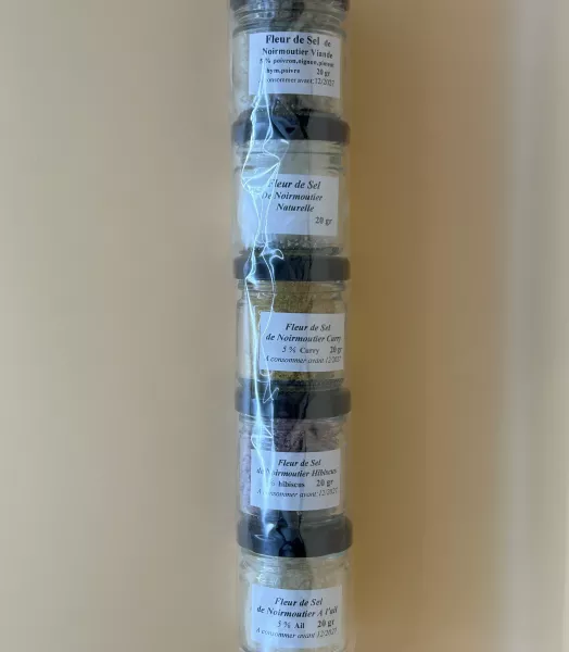 Offre 5 pots Fleur de Sel Aromatisée