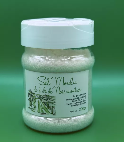 Salière Sel Moulu Naturel 200 gr